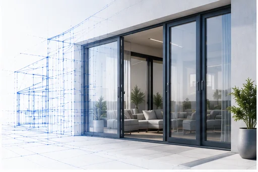 Aluminium window and door system
